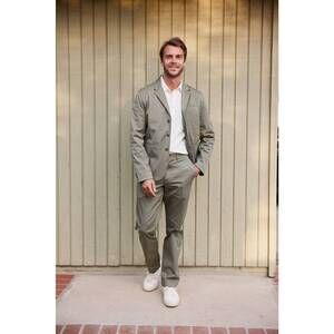 NEW GRAYERS thompson flex stretch chino pants in olive